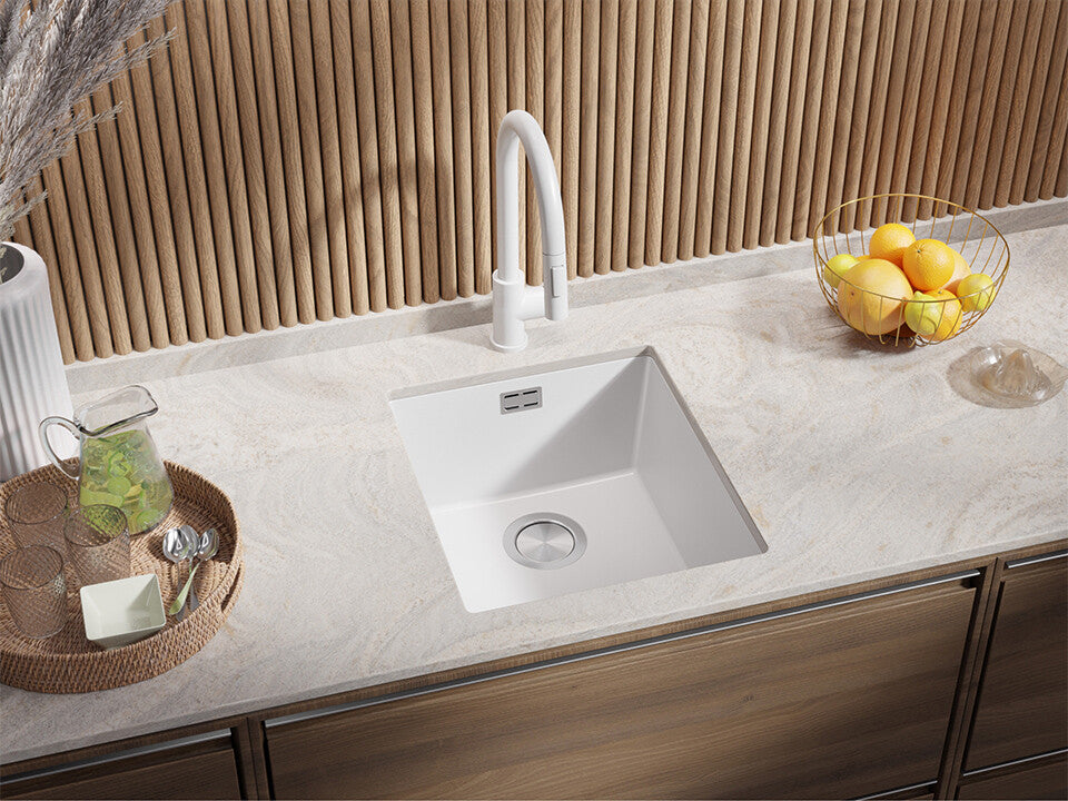 Chiuvetă granit sub blat London 45 XXL – Cuvă 370×430×200 mm