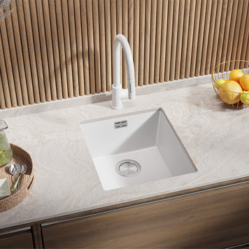 Chiuvetă granit sub blat London 45 XXL – Cuvă 370×430×200 mm