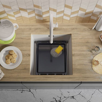 Chiuvetă granit sub blat London 50 XXL – Cuvă 420×430×200 mm