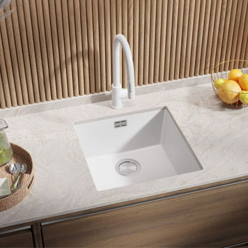 Chiuvetă granit sub blat London 50 XXL – Cuvă 420×430×200 mm