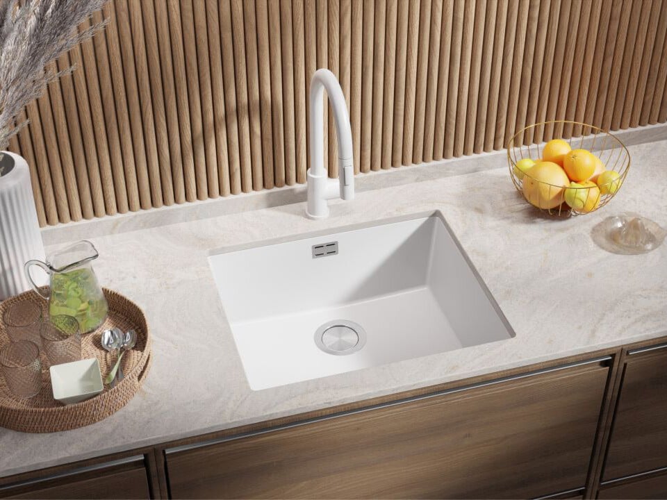 Chiuvetă granit sub blat London 60 XXL – Cuvă 520×430×200 mm