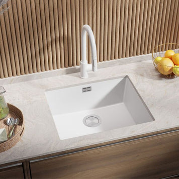 Chiuvetă granit sub blat London 60 XXL – Cuvă 520×430×200 mm