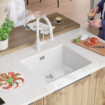 Chiuvetă granit sub blat London 60 XXL – Cuvă 520×430×200 mm