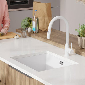 Chiuvetă granit sub blat London 60 XXL – Cuvă 520×430×200 mm