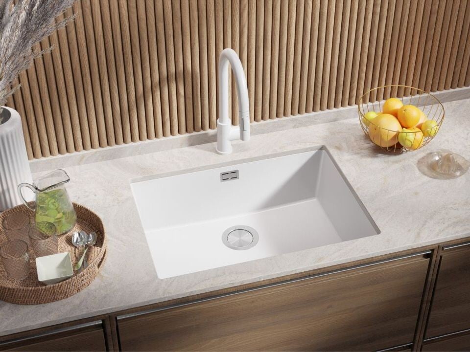 Chiuvetă granit sub blat London 70 XXL – Cuvă 620×430×200 mm