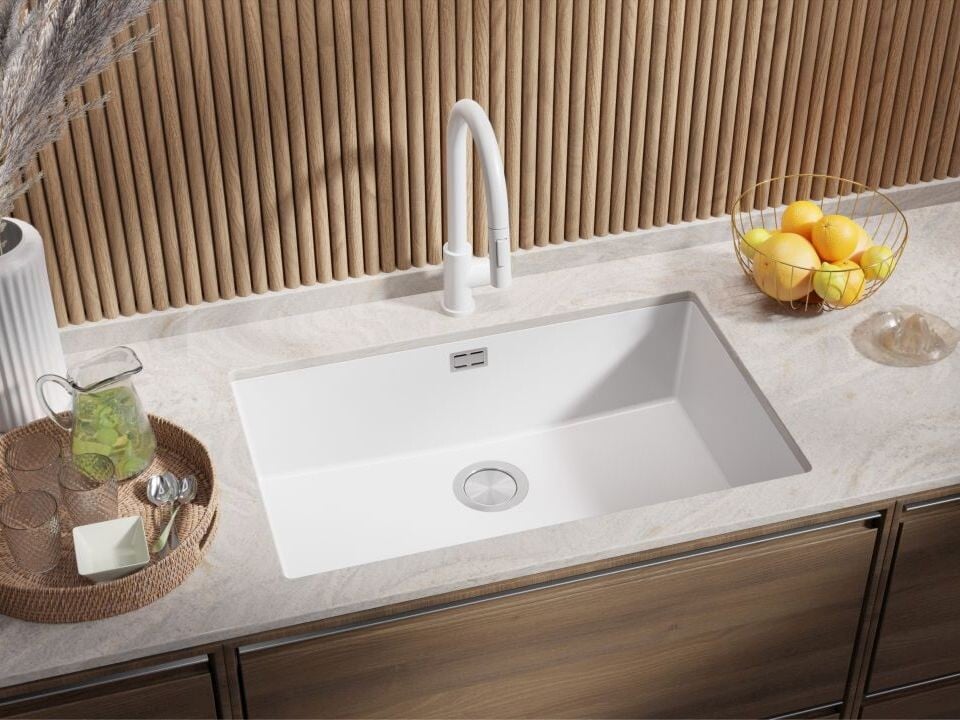 Chiuvetă granit sub blat London 80 XXL – Cuvă 720×430×200 mm