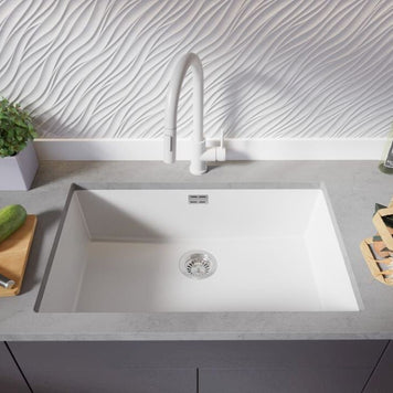 Chiuvetă granit sub blat London 80 XXL – Cuvă 720×430×200 mm