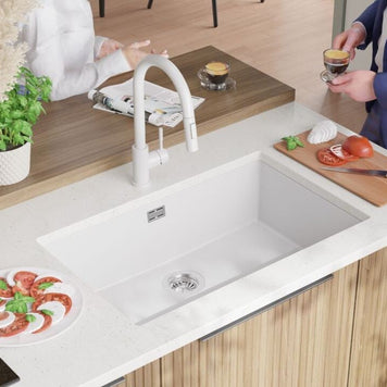 Chiuvetă granit sub blat London 80 XXL – Cuvă 720×430×200 mm