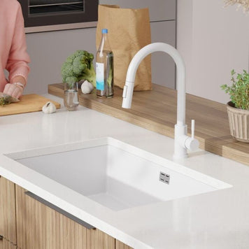 Chiuvetă granit sub blat London 80 XXL – Cuvă 720×430×200 mm