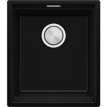 Chiuvetă de bucătărie din granit sub blat cu cuvă XXL și sistem Level – Praga 45 Level (+ scurgător cu rolă GRATUIT)