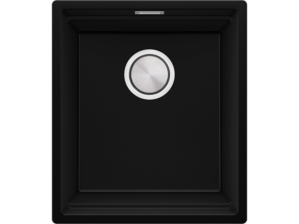 Chiuvetă de bucătărie din granit sub blat cu cuvă XXL și sistem Level – Praga 45 Level (+ scurgător cu rolă GRATUIT)