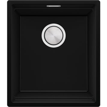 Chiuvetă de bucătărie din granit sub blat cu cuvă XXL și sistem Level – Praga 45 Level (+ scurgător cu rolă GRATUIT)