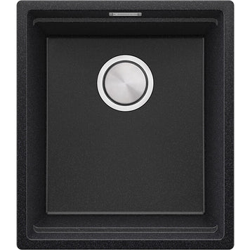 Chiuvetă de bucătărie din granit sub blat cu cuvă XXL și sistem Level – Praga 45 Level (+ scurgător cu rolă GRATUIT)