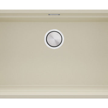 Chiuvetă de bucătărie din granit sub blat cu cea mai mare cuvă XXL – Praga 80 Level (+ scurgător cu rolă GRATUIT)