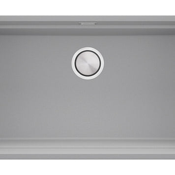 Chiuvetă de bucătărie din granit sub blat cu cea mai mare cuvă XXL – Praga 80 Level (+ scurgător cu rolă GRATUIT)