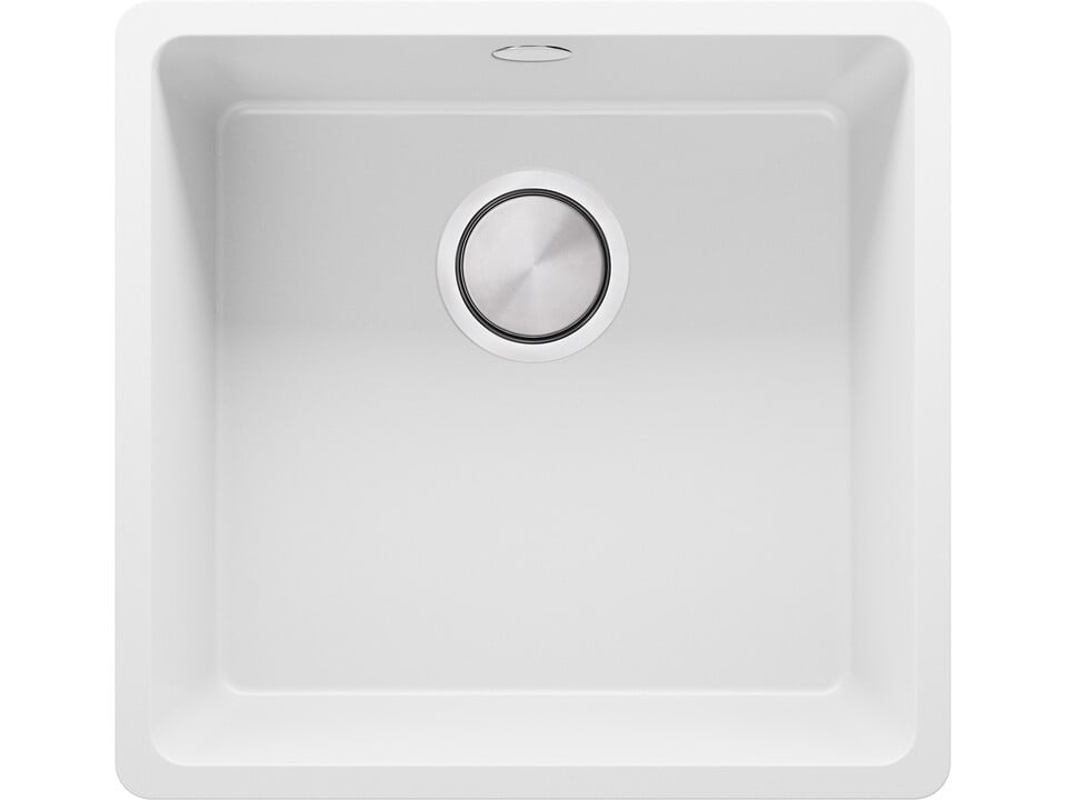 Chiuvetă de bucătărie din granit sub blat cu o cuvă mare XL Veneția 50 Easy