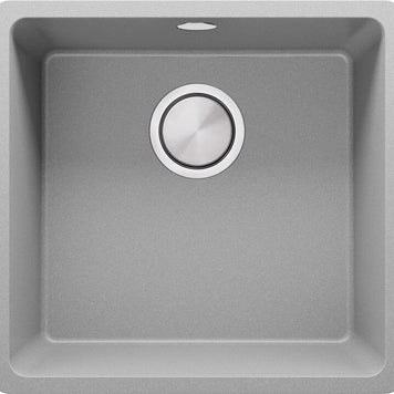 Chiuvetă de bucătărie din granit sub blat cu o cuvă mare XL Veneția 50 Easy