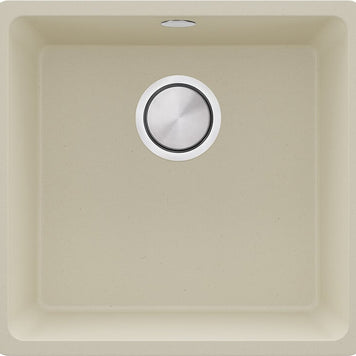 Chiuvetă de bucătărie din granit sub blat cu o cuvă mare XL Veneția 50 Easy