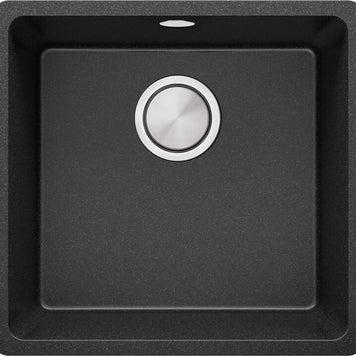 Chiuvetă de bucătărie din granit sub blat cu o cuvă mare XL Veneția 50 Easy