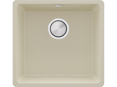 Chiuvetă de bucătărie din granit sub blat cu o cuvă mare XL Veneția 50 Easy