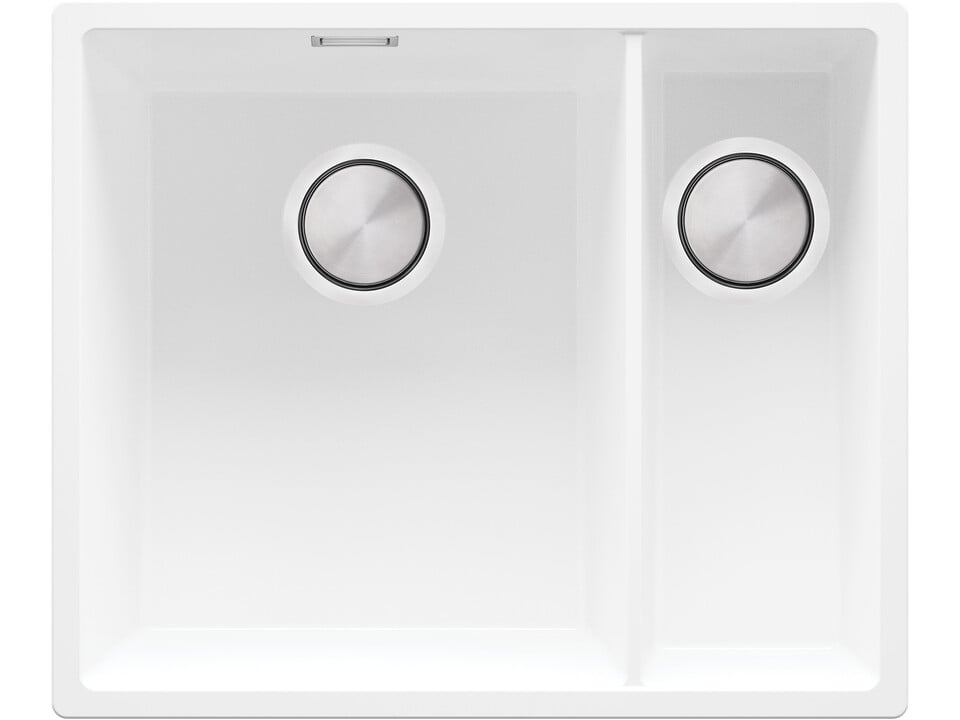 Chiuvetă granit sub blat London 60 Duo – Două cuve (principală + auxiliară)