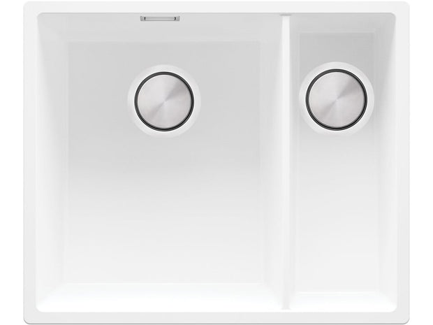 Chiuvetă granit sub blat London 60 Duo – Două cuve (principală + auxiliară)
