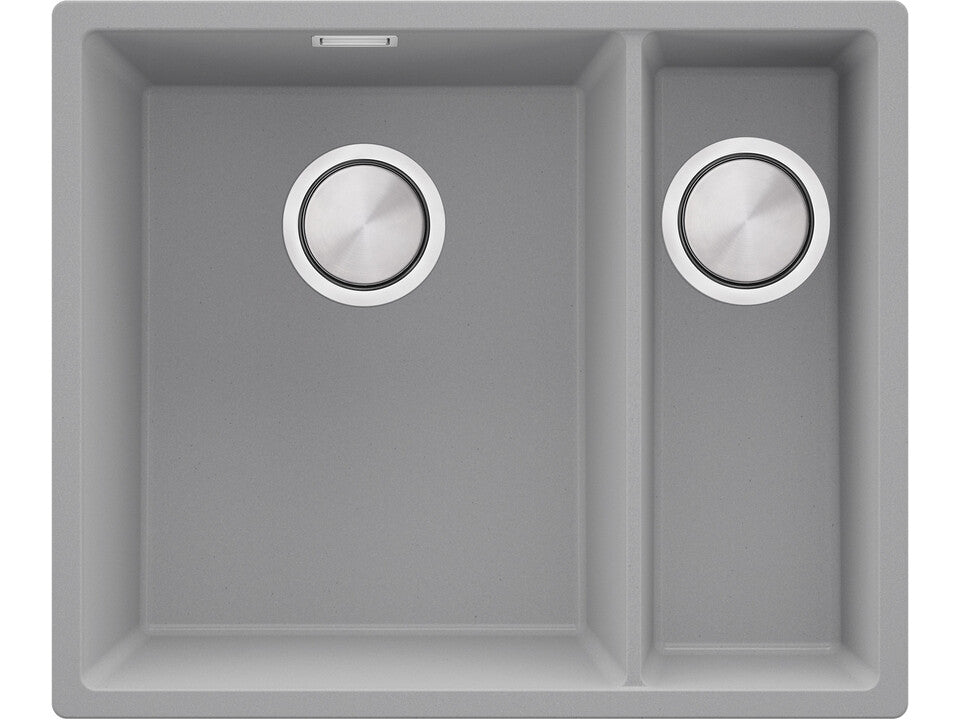 Chiuvetă granit sub blat London 60 Duo – Două cuve (principală + auxiliară)