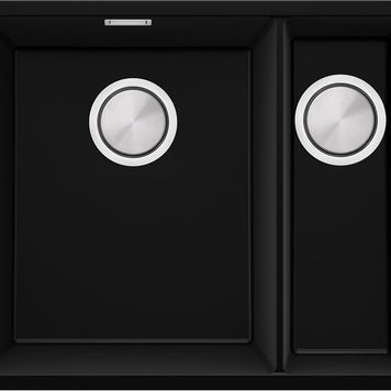 Chiuvetă granit sub blat London 60 Duo – Două cuve (principală + auxiliară)