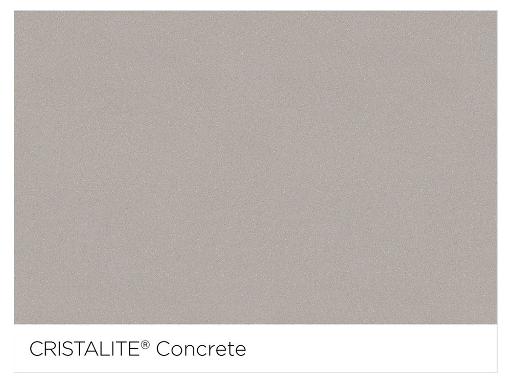 Baterie bucătărie Schock Plutos Cristalite Concrete, aspect granit, cartuș ceramic, gri beton