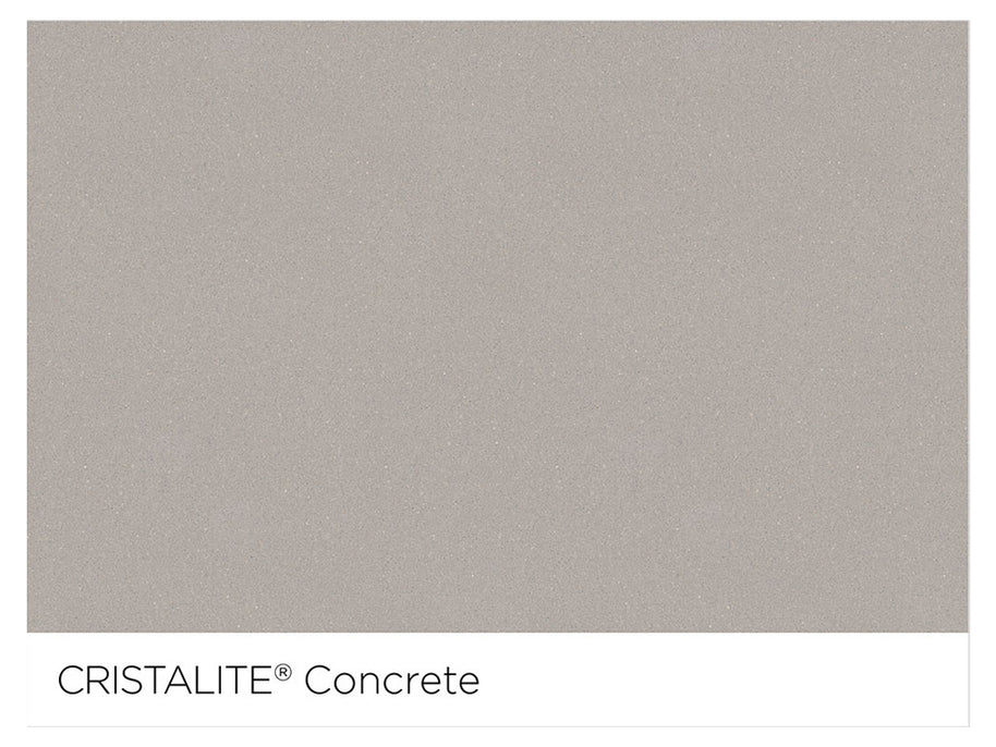Baterie bucătărie Schock Plutos Cristalite Concrete, aspect granit, cartuș ceramic, gri beton