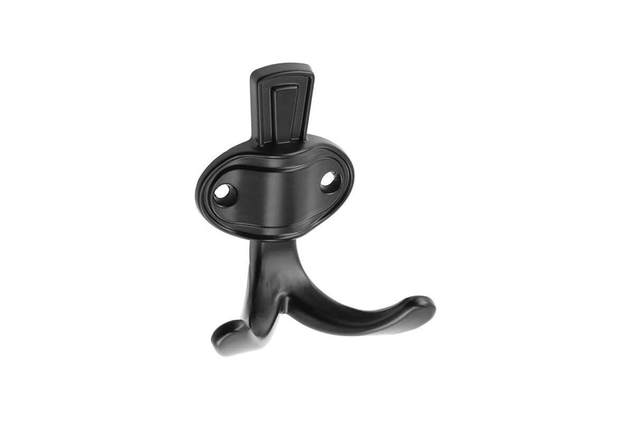 Agățătoare cuier CORUNA M 76x68 mm, negru mat