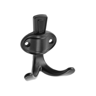 Agățătoare cuier CORUNA M 76x68 mm, negru mat