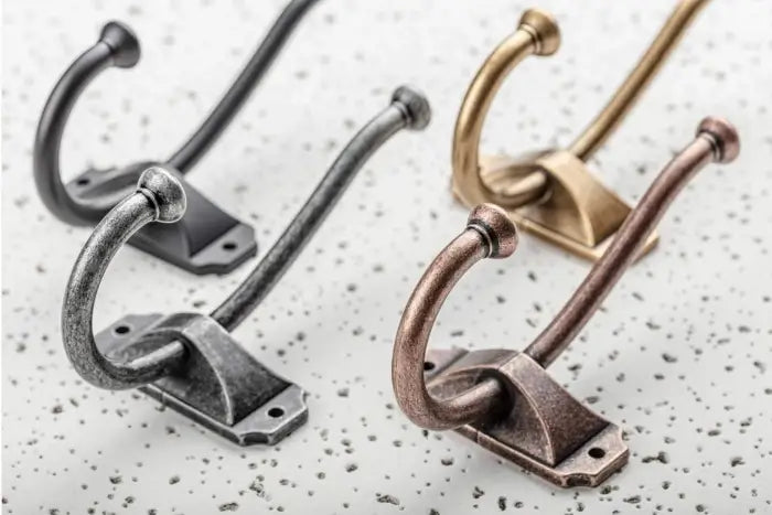 Agățătoare cuier CRAFT 134x66 mm, negru mat