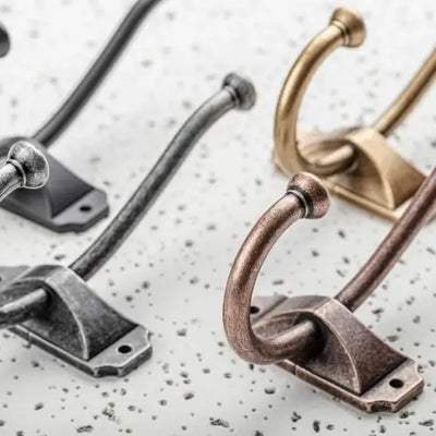 Agățătoare cuier CRAFT 134x66 mm, negru mat