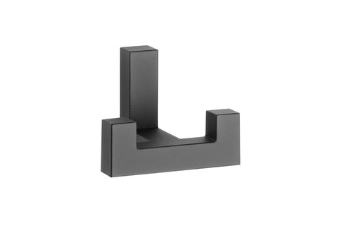 Agățătoare cuier K2202 52x40 mm, negru mat