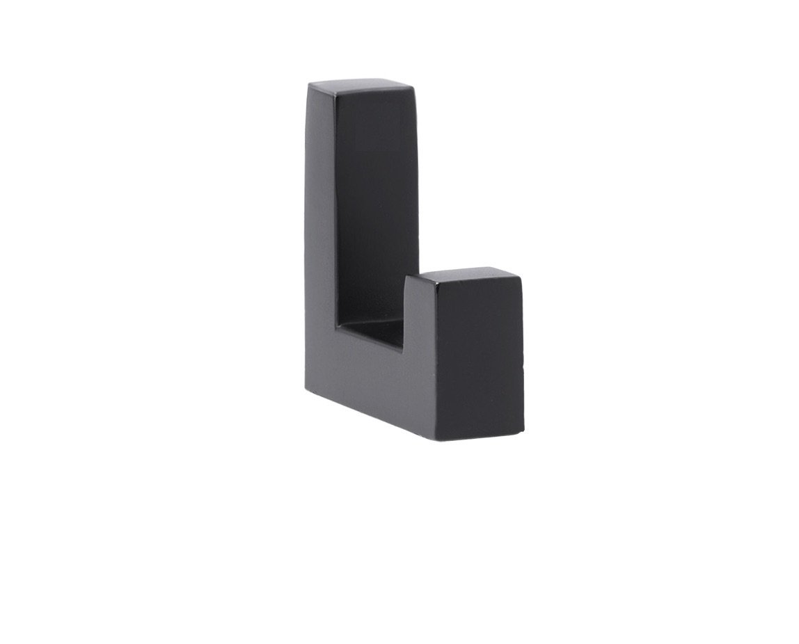 Agățătoare cuier K2201 12x40 mm, negru mat