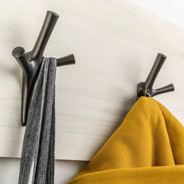 Agățătoare cuier WALENCIA 107x164 mm, negru mat