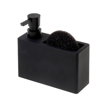 Dozator detergent vase cu spațiu pentru burete – dreptunghiular 375 ml