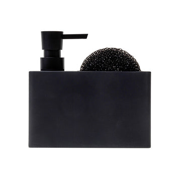 Dozator detergent vase cu spațiu pentru burete – dreptunghiular 375 ml