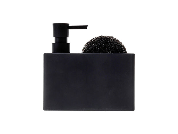 Dozator detergent vase cu spațiu pentru burete – dreptunghiular 375 ml