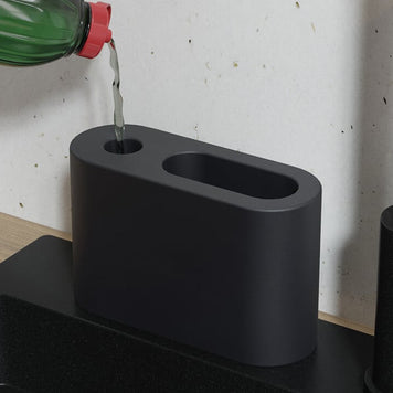 Dozator detergent vase cu spațiu pentru burete – oval 375 ml