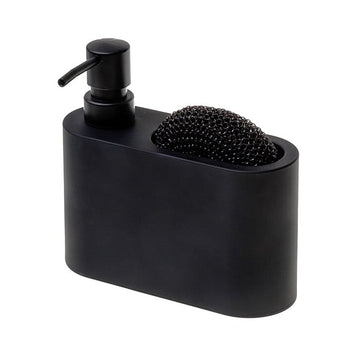 Dozator detergent vase cu spațiu pentru burete – oval 375 ml