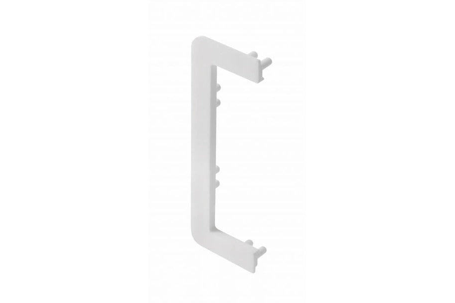 Element capăt deschis profil aluminiu VELLO C, alb mat