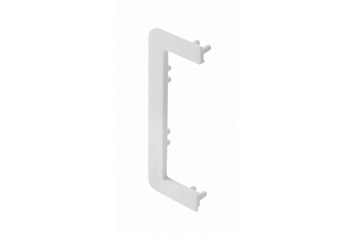 Element capăt deschis profil aluminiu VELLO C, alb mat