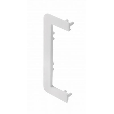 Element capăt deschis profil aluminiu VELLO C, alb mat