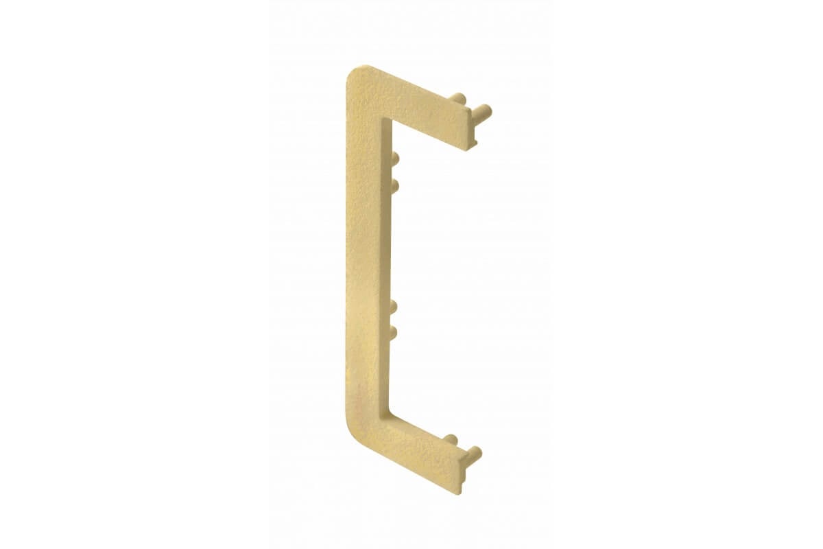 Element capăt deschis profil aluminiu VELLO C, gold