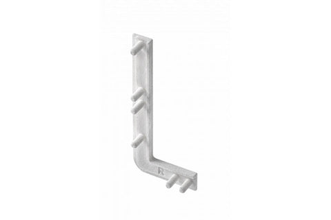 Element capăt deschis pentru profil aluminiu VELLO C, gri