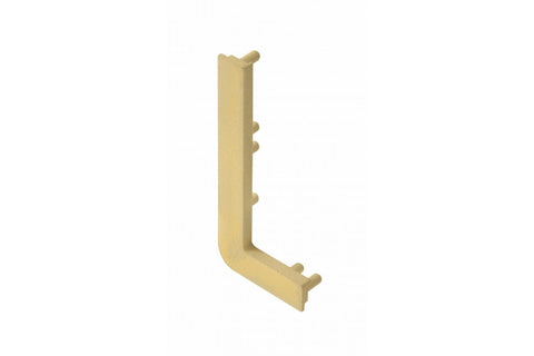 Element capăt deschis profil aluminiu VELLO L, stânga, gold