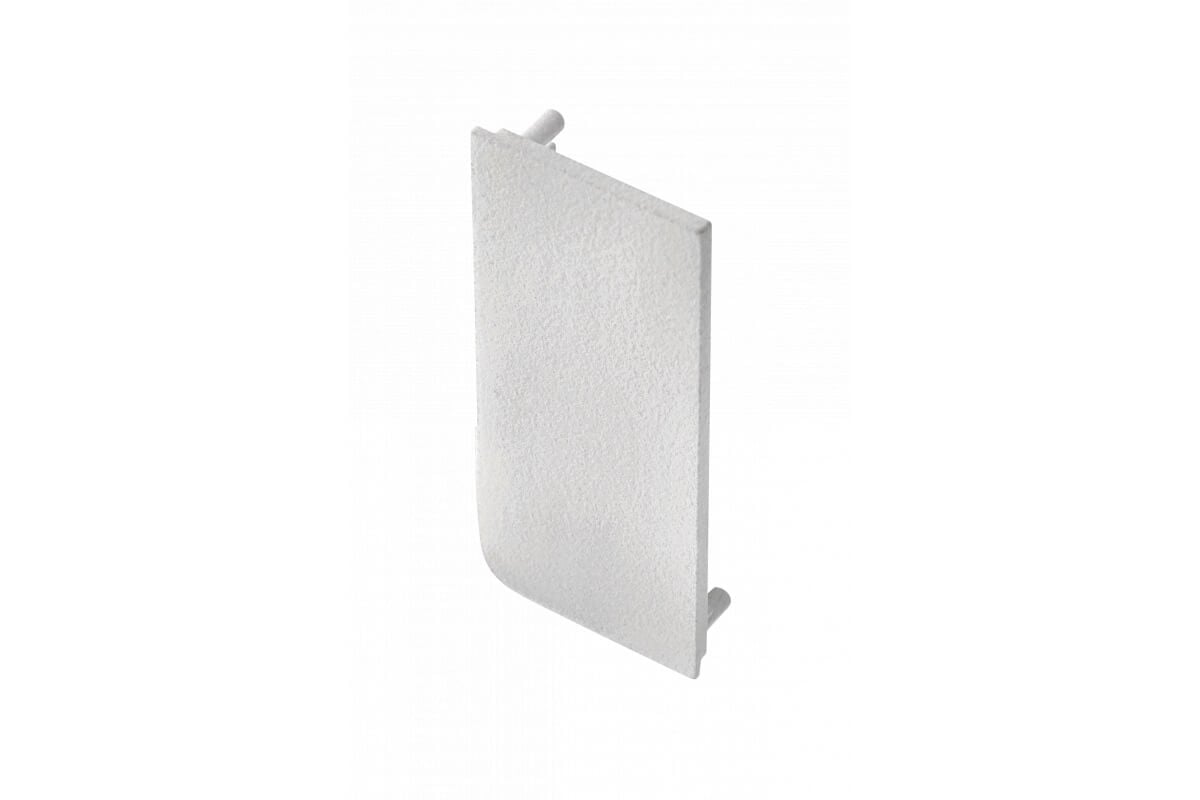 Element capăt plin pentru profil aluminiu VELLO L, stânga, gri