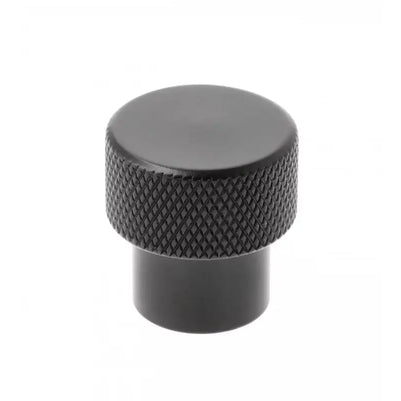 Buton mobilă STRUCTURE 22x23 mm, negru mat